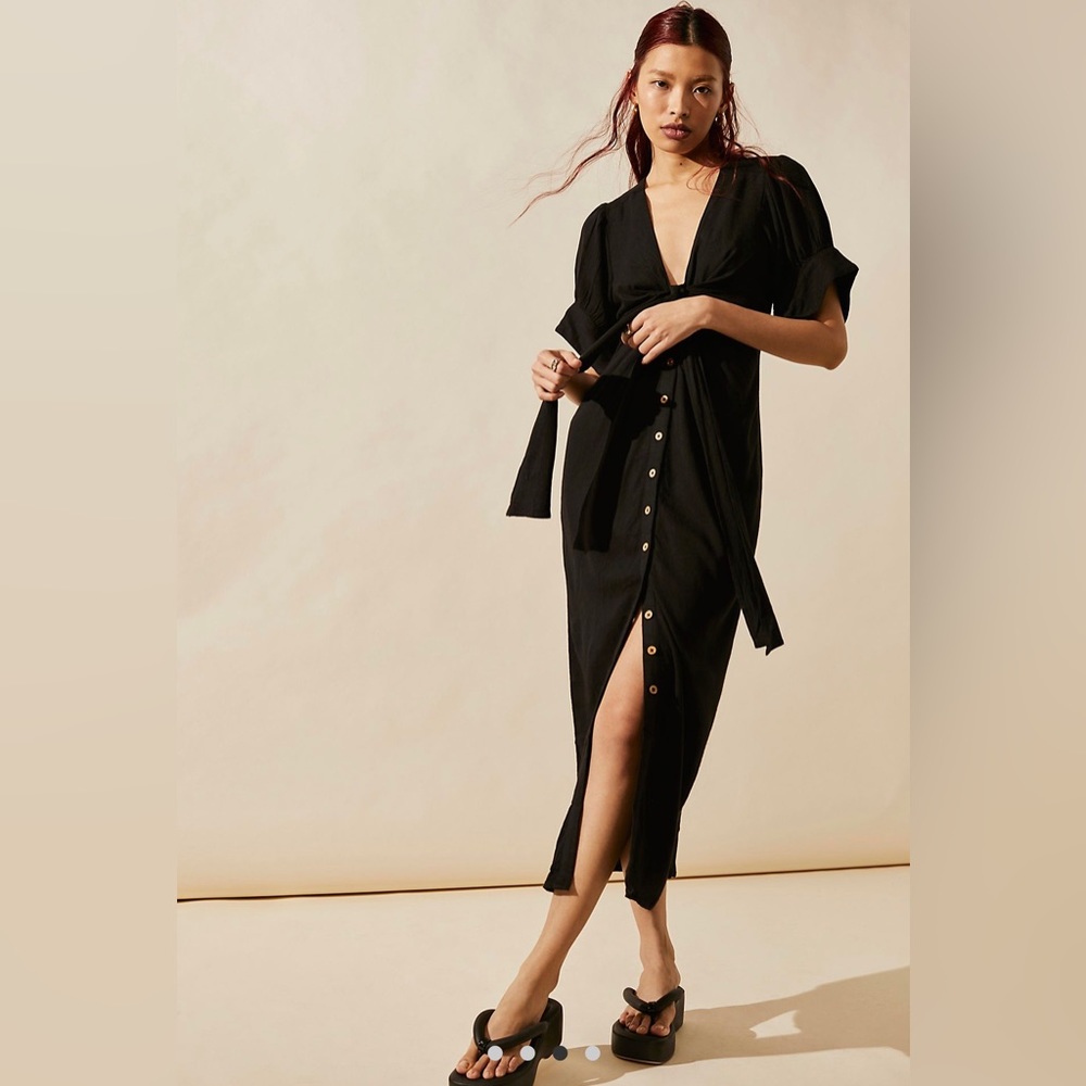 Free People Vintage Summer Midi Dress